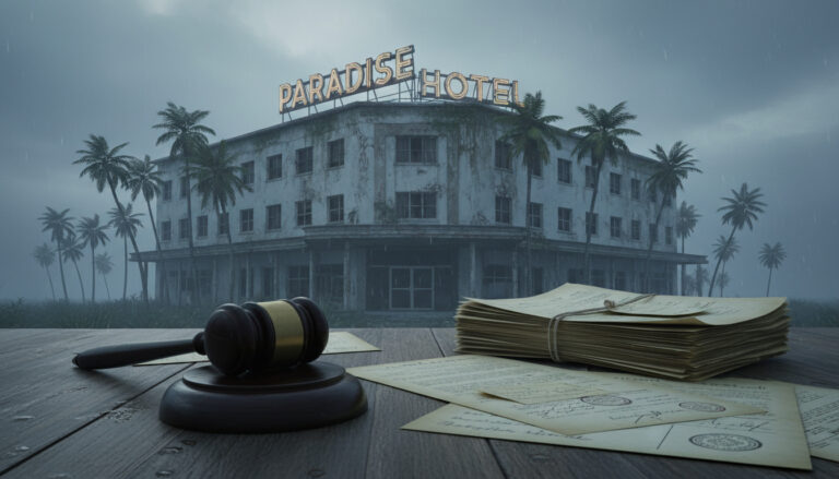 Theis Paradise Hotel – Biografi, dom og kontrovers